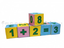 Кубики с цифрами комплект - fgospostavki.ru - Махачкала