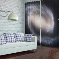 Комплект светонепроницаемых штор "Млечный путь" - fgospostavki.ru - Махачкала