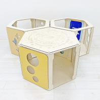 Модульные игровые домики «Сотикум» (3 модуля) - fgospostavki.ru - Махачкала