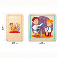 Набор стеновых панелей «Мои увлечения - Весёлые эксперименты» - fgospostavki.ru - Махачкала