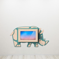 «Носорог» - Декоративная сенсорная панель 32" - fgospostavki.ru - Махачкала