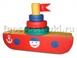 Модуль-конструктор "Пароход" (5 элементов) - fgospostavki.ru - Махачкала