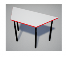 Стол ученический трапеция - fgospostavki.ru - Махачкала