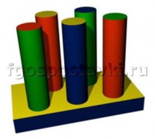 Полоса препятствий № 1 (с цилиндрами) - fgospostavki.ru - Махачкала