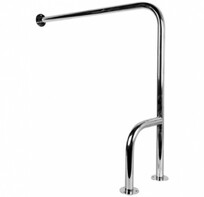 Поручень стационарный Г-образный (правая) - fgospostavki.ru - Махачкала