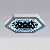 Потолочная светодиодная панель с витражом - fgospostavki.ru - Махачкала