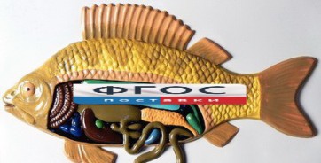 Модель барельефная "Внутреннее строение рыбы" - fgospostavki.ru - Махачкала