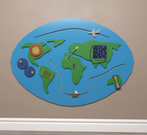 Бизиборд «Планета Земля» - fgospostavki.ru - Махачкала