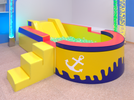 Бассейн сухой фигурный разборный - fgospostavki.ru - Махачкала