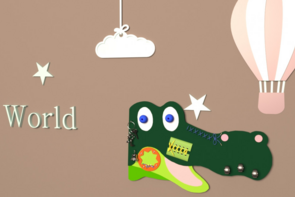 Бизиборд «Голова крокодила» - fgospostavki.ru - Махачкала