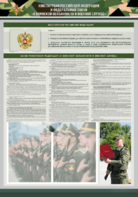Стенд-уголок "Конституция Российской Федерации и Федеральный закон "О воинской обязанности и военной службе" - fgospostavki.ru - Махачкала