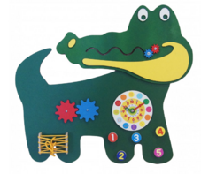 Бизиборд «Зеленый крокодил» - fgospostavki.ru - Махачкала