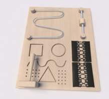 Настенная панель для эрготерапии - fgospostavki.ru - Махачкала