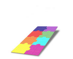 Настенная панель «Разноцветные пазлы» - fgospostavki.ru - Махачкала