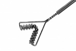 Зонд массажный "Логоёж-рогатка" на толстой ручке с накаткой - fgospostavki.ru - Махачкала