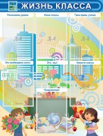 Стенд "Жизнь класса" Вариант 2 - fgospostavki.ru - Махачкала