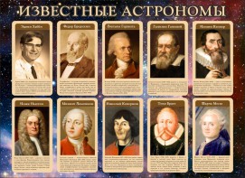 Стенд "Известные астрономы" - fgospostavki.ru - Махачкала