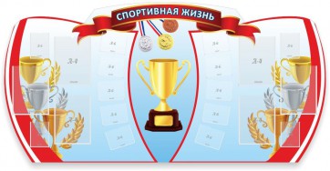 Стенд "Спортивная жизнь" Вариант 3 - fgospostavki.ru - Махачкала