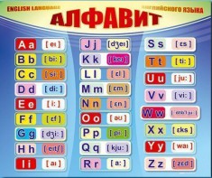 Стенд "Алфавит и транскрипционные знаки" - fgospostavki.ru - Махачкала