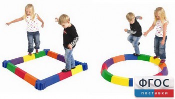 Дорожка балансировочная "Радуга" - fgospostavki.ru - Махачкала