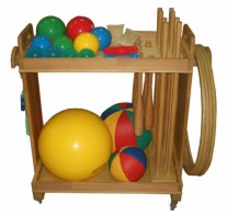 Тележка с гимнастическими снарядами (детская комплектация) - fgospostavki.ru - Махачкала