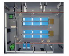 Макет "Убежище в разрезе" (встроенное убежище) - fgospostavki.ru - Махачкала