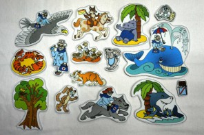 Дидактический набор навесных элементов «Сказка «Доктор Айболит» - fgospostavki.ru - Махачкала