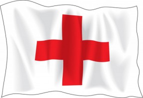 Флаг Красного креста - fgospostavki.ru - Махачкала