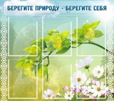 Стенд "Берегите природу - берегите себя" - fgospostavki.ru - Махачкала