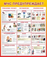 Стенд "МЧС предупреждает" - fgospostavki.ru - Махачкала