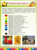 Стенд "Символика цвета" - fgospostavki.ru - Махачкала