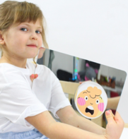 Зеркало логопедическое с отверстием - fgospostavki.ru - Махачкала