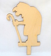 Персонаж для теневого театра "Баба Яга" - fgospostavki.ru - Махачкала