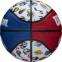 Мяч баскетбольный Wilson NBA All Team (размер 7, резина, тренировочный) - fgospostavki.ru - Махачкала