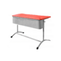 Школьный двухместный стол с перфорированным экраном - fgospostavki.ru - Махачкала