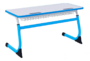 Парта SMARTY двухместная регулируемая по высоте с антивандальной кромкой - fgospostavki.ru - Махачкала