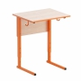 Стол ученический регулируемый (одноместный) на прямоугольной трубе - fgospostavki.ru - Махачкала
